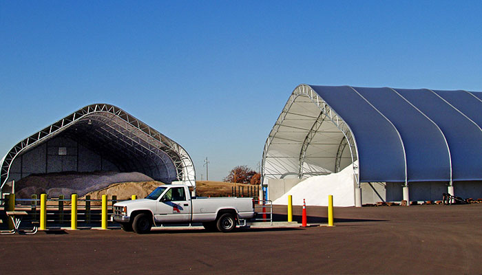 fabric structure buildings for mining