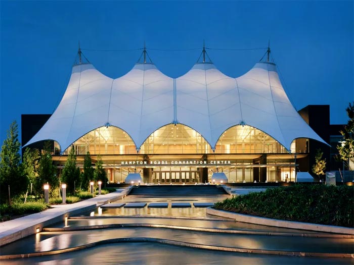 Tensile structures for convention & exhibition center