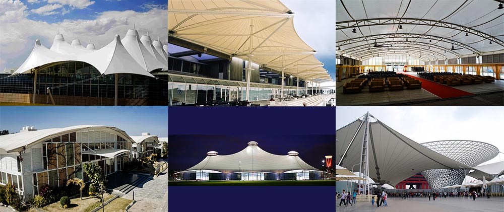 tensile structures for convention & exhibition center