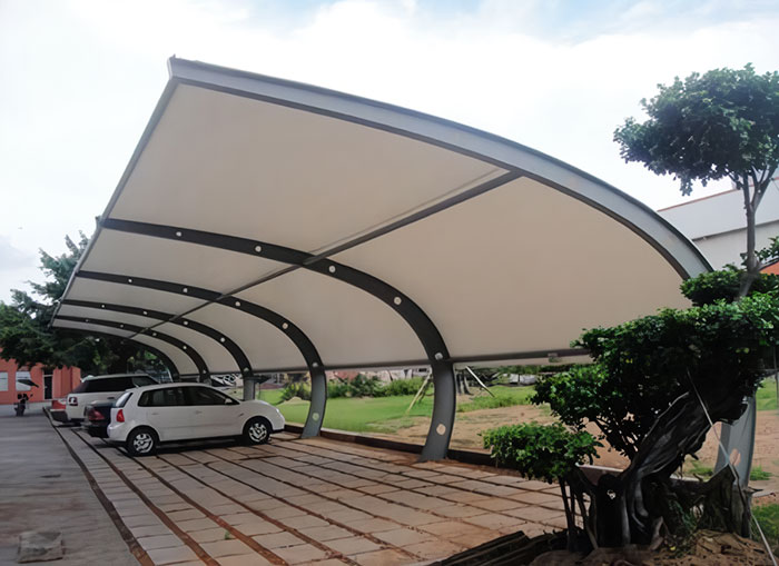 tensile membrane structure carport