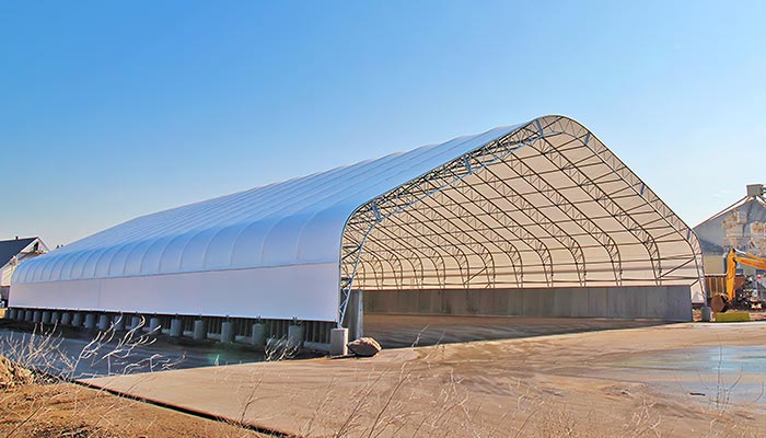 warehouse fabric structures