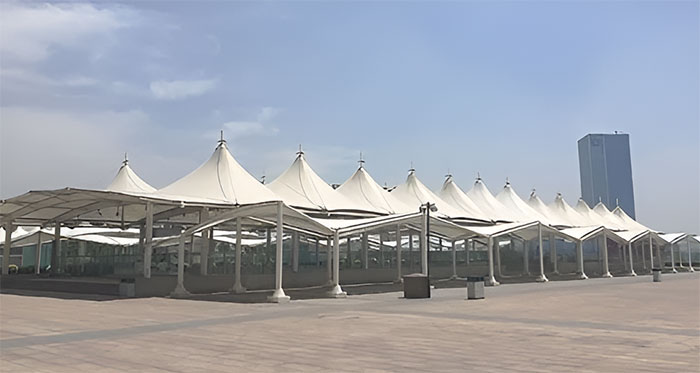 tensile structure building